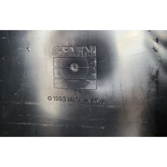 Vintage GEMINI 12 CD Carrying Case Black Nylon Strap Storage Logic 1993 Made USA - Picture 9 of 15